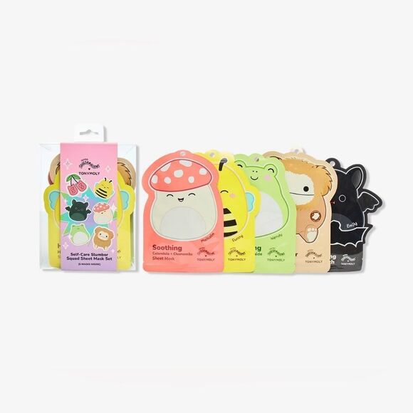 TONYMOLY Squishmallows Cam Blemish Patches, Self Care Sheet Masks & Fanny Pack - Picture 4 of 17